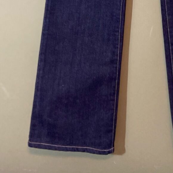 Ann Taylor Loft NWOT Curvy boot dark wash denim jeans 10L - Picture 5 of 7